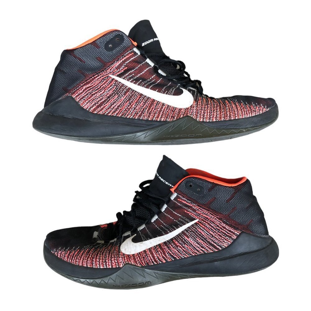NIKE Zoom Ascension Mid Basketball Shoes Size 11